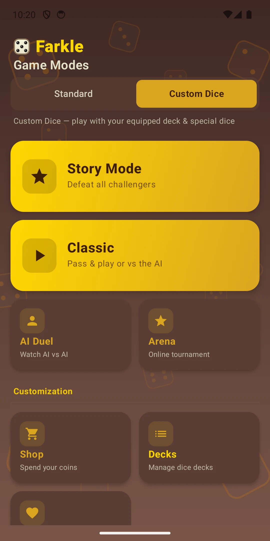Farkle - Medieval Dice Game screenshot