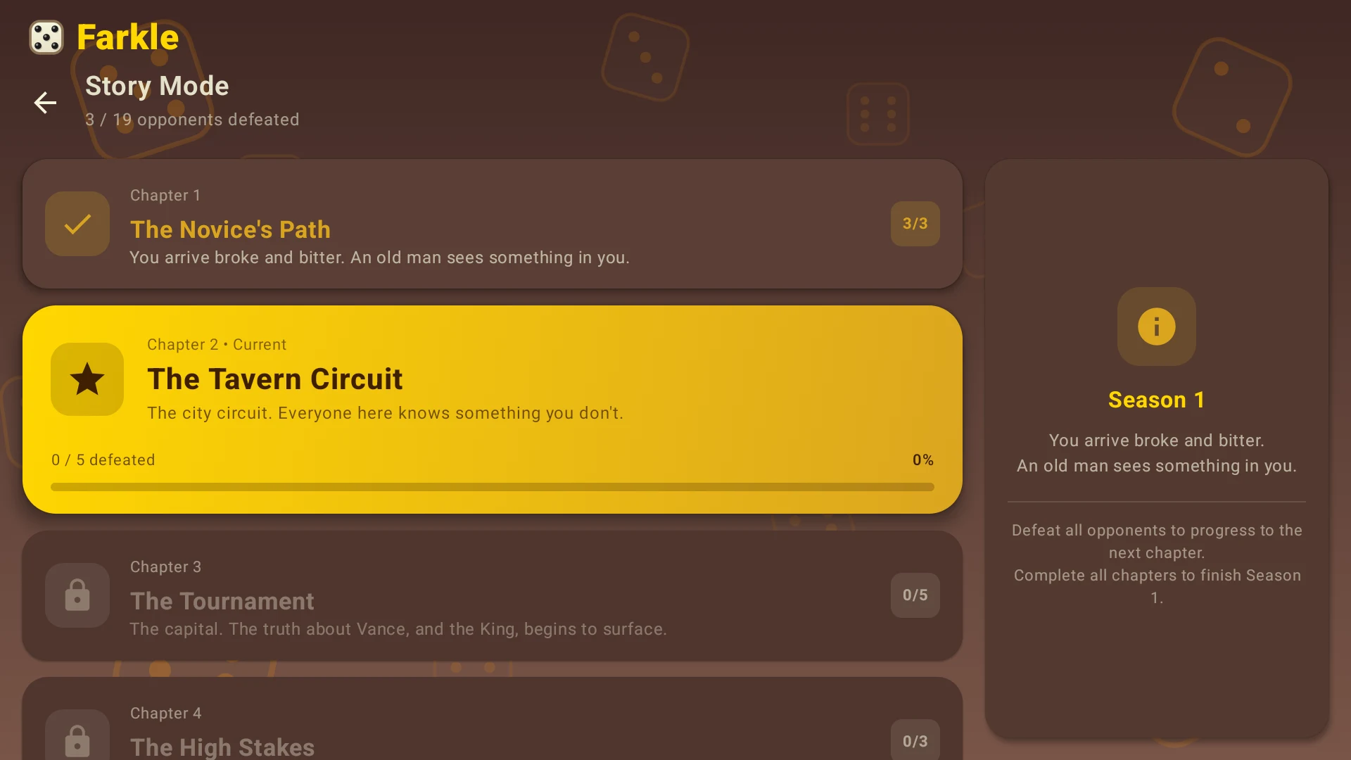 Farkle - Medieval Dice Game screenshot